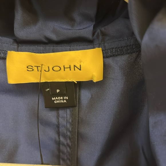 St. John blue jacket size P XS 0 2 4 - Picture 3 of 11